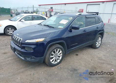 2016 Jeep Cherokee Limited from USA, damaged, VIN 1C4PJMDS5GW253577